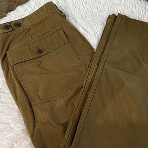 Madewell Olive Green Women's Trousers